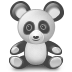 Disabled Toy Boy Panda Icon 72x72 png